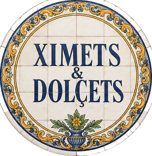 Rótulo de azulejo de Ximets i Dolçets